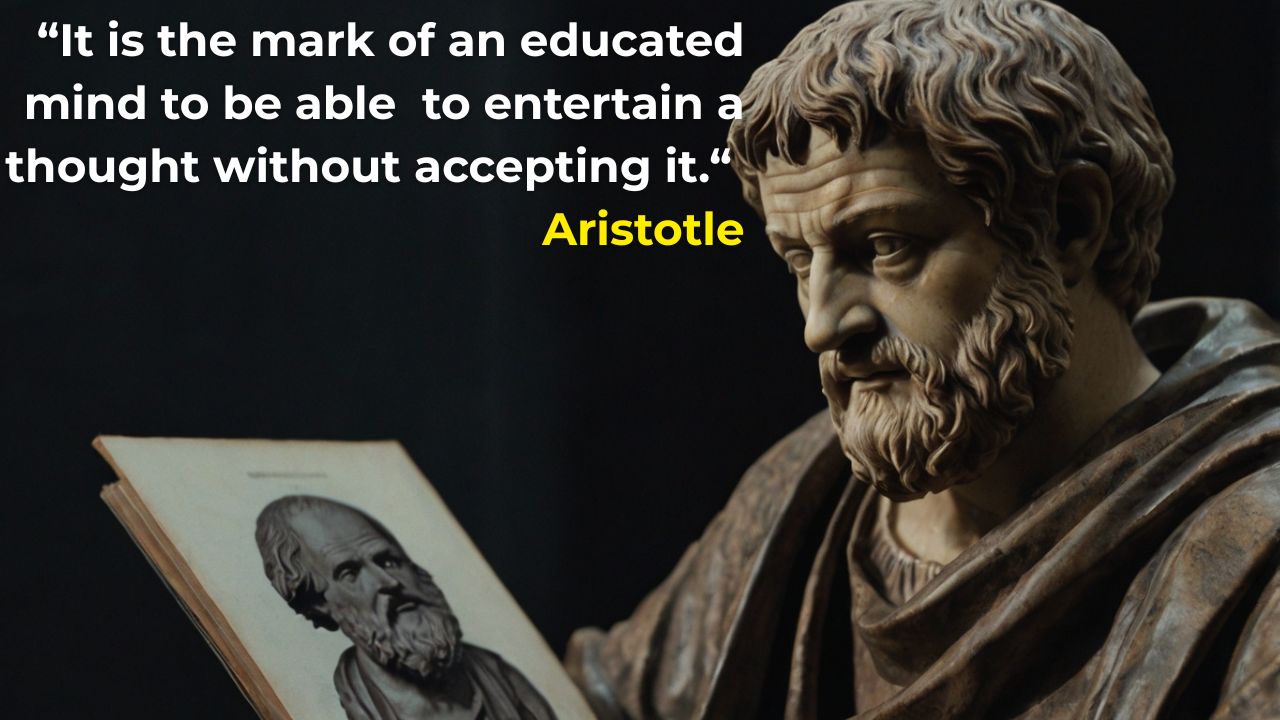 Reflection on Aristotle’s Quote