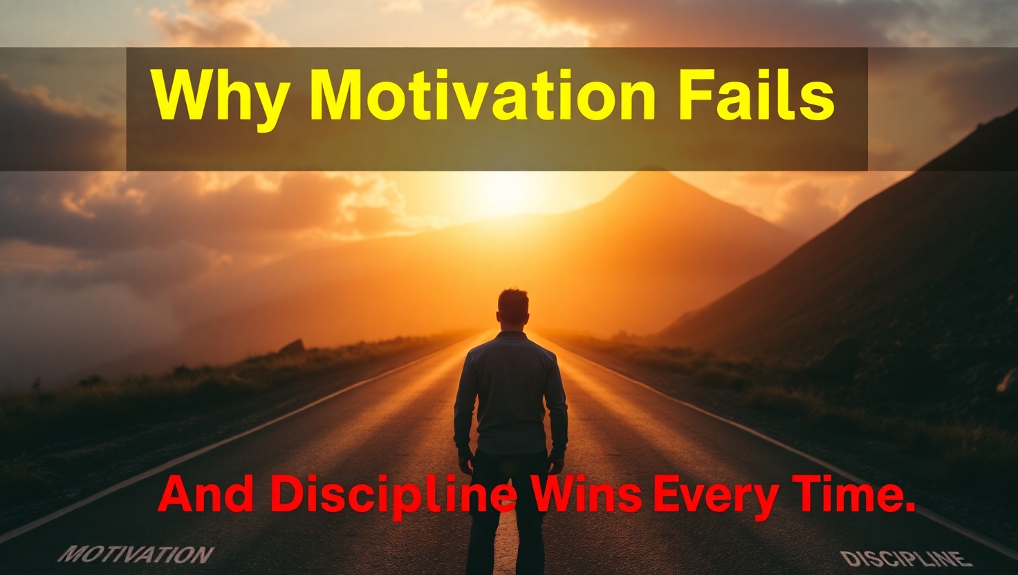 Why Motivation Fails and Discipline Wins Every Time